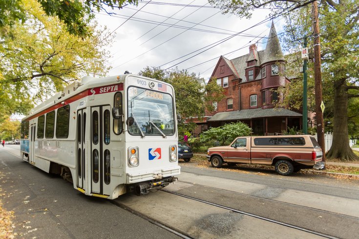 SEPTA trolley closed