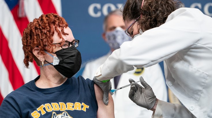 mRNA vaccine cuts