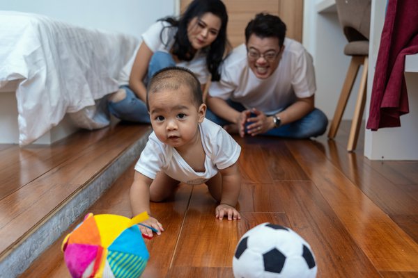 Baby Milestones Crawling