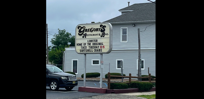 gregory's taco tuesday sign
