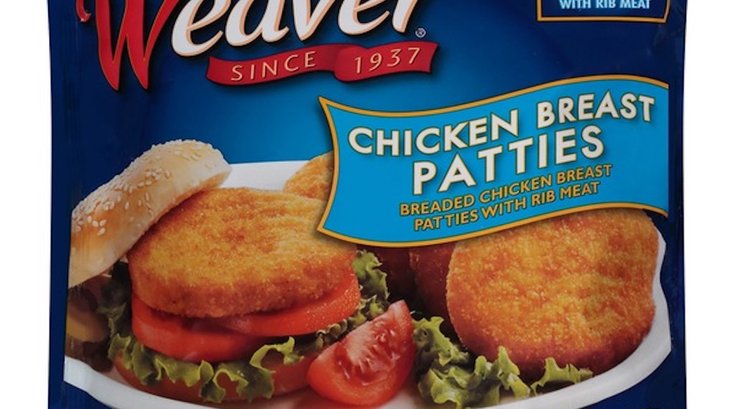 tyson weaver chicken recall
