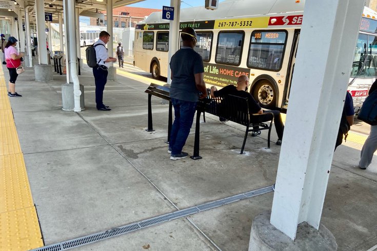 Septa Replaces Sitting Benches With Leaners Upsets Some Riders 
