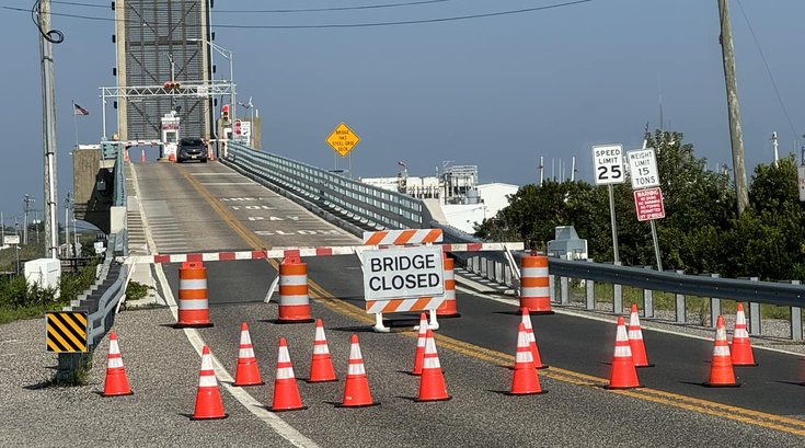 middle thorofare bridge closed