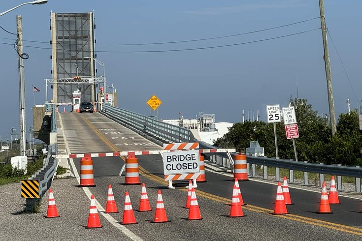 middle thorofare bridge closed