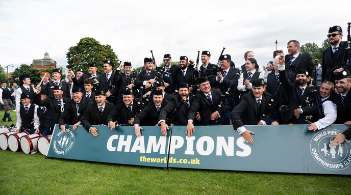 Abington bagpipe band championship