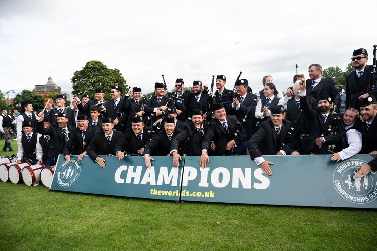 Abington bagpipe band championship