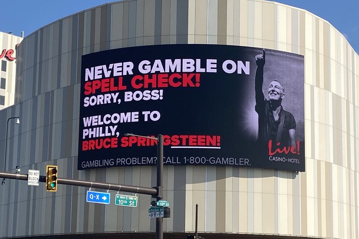 Springsteen Casino Billboard