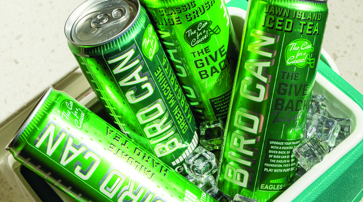 Bird Gang Spirits cans