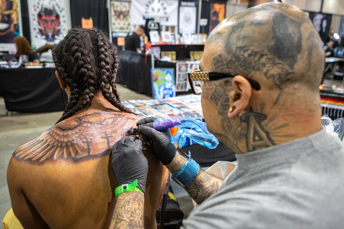 Woodstocks own Lost Lagoon Tattoo offers more inclusion and diversity in  house and at the Villain Arts 12th Annual Chicago Tattoo Festival  Real  Woodstock