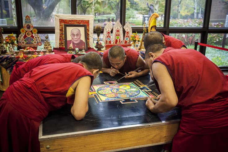Carroll - Tibetan Monks Create Sand Mandala