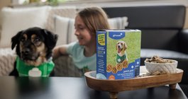Girl Scout dog cookie