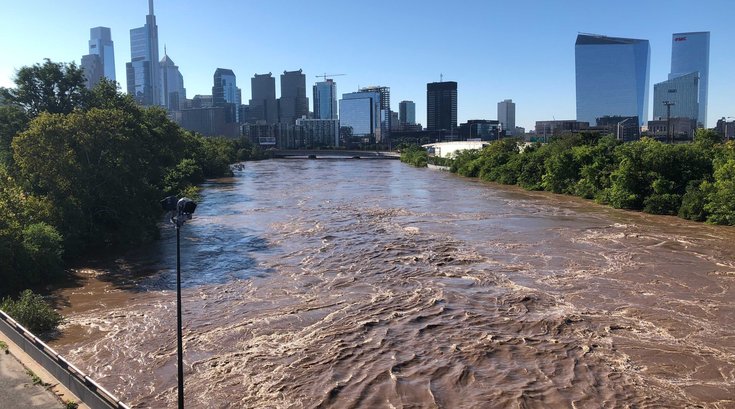 Schuylkill River flooding