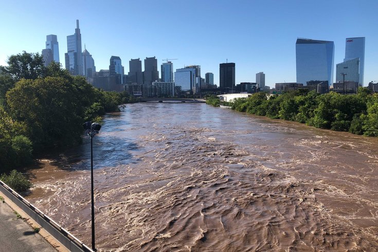 Schuylkill River flooding