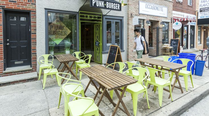 P'unk Burger on East Passyunk Avenue participating in Flavors on the Avenue