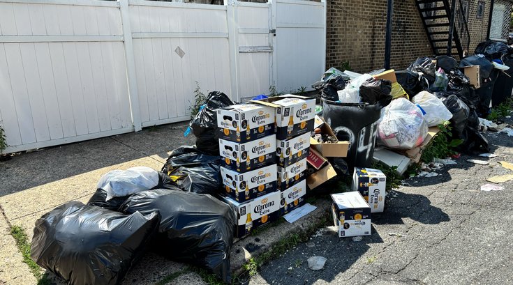 Safe Steps trash collection