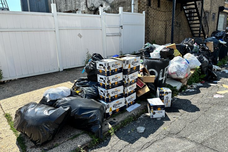 Safe Steps trash collection