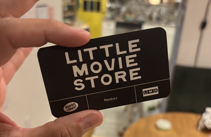 Little Movie Store card