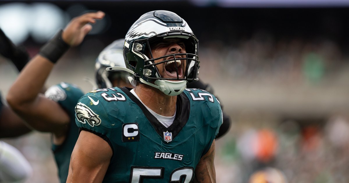 Eagles film review: Zack Baun was a beast Week 1 vs. the Commanders