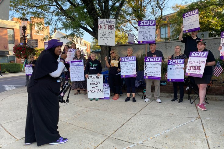 Bucks County strike