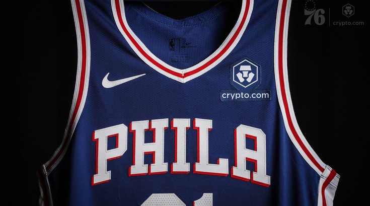 Sixers Crypto Jersey Patch