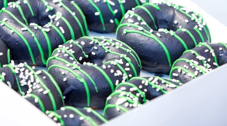 Carroll - Federal Donuts' Berries & Cream Donut.