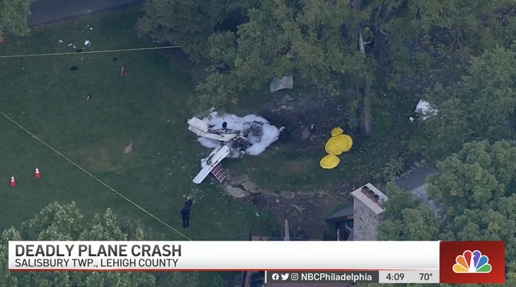 Plane Crash Salisbury Township