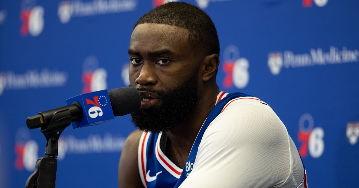 Sixers' Jaylen Brown says former Celtics teammate Jayson Tatum 'has a great PR team' and 'should stay ready at all times'