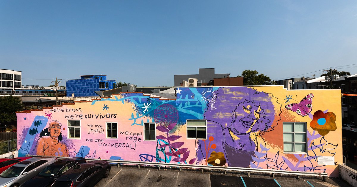 Mural Arts dedicates first transgender mural, kicks off mural arts month - Vimarsana News