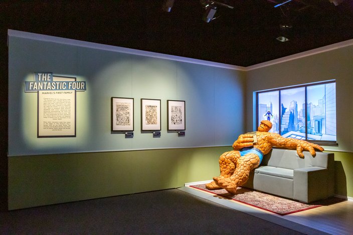 Carroll - Marvel: Universe of Super Heroes, exhibit at The Franklin Institute