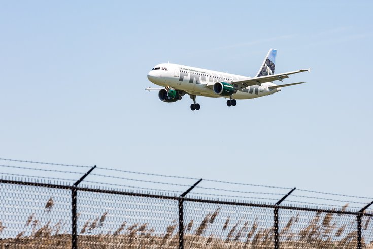 Carroll - Frontier Airlines airplane