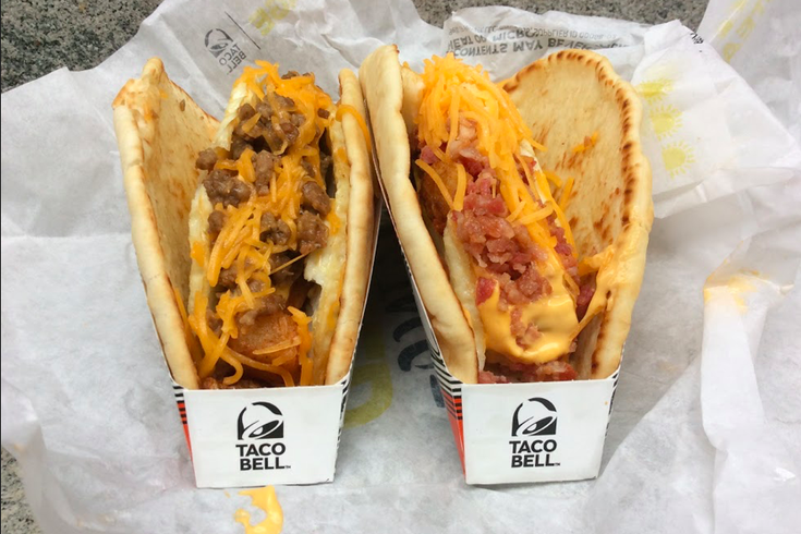 Taco Bell’s Naked and Dressed Egg Tacos