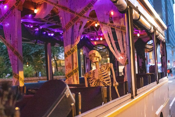 Haunted trolley tour
