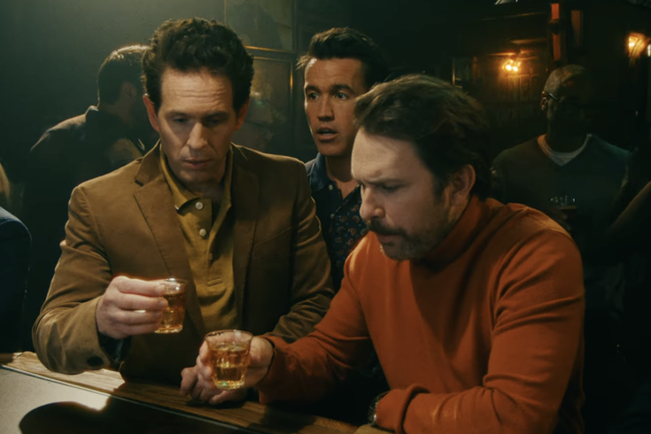 Charlie Day, Rob McElhenney, and Glenn Howerton in It's Always Sunny in  Philadelphia …