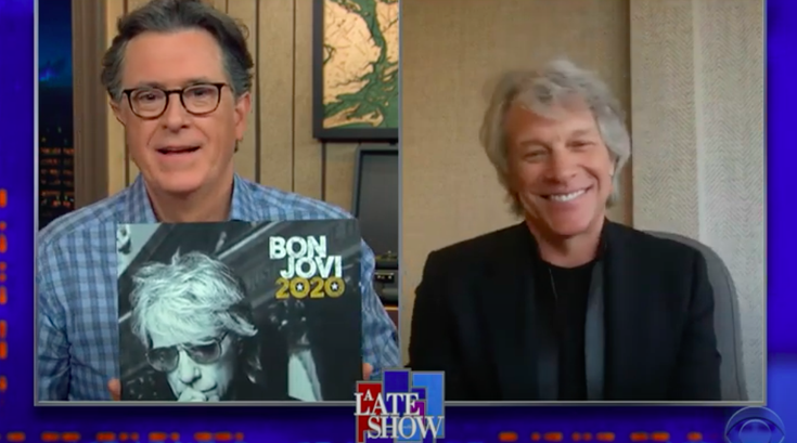 Bon Jovi Stephen Colbert