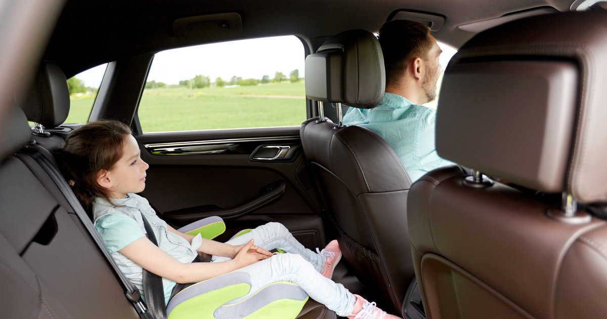 When should kids stop using booster seats in the car? Most parents