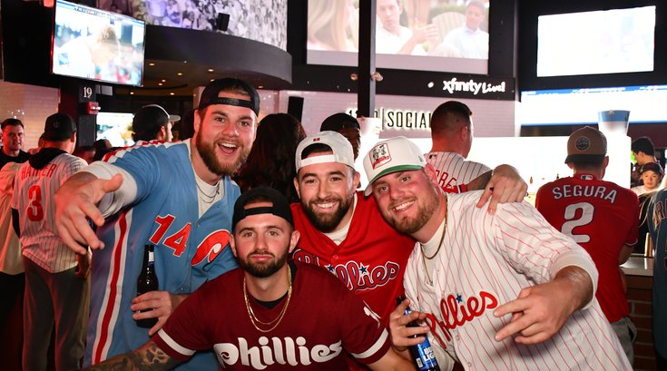 Phillies playoffs watch party Xfinity Live