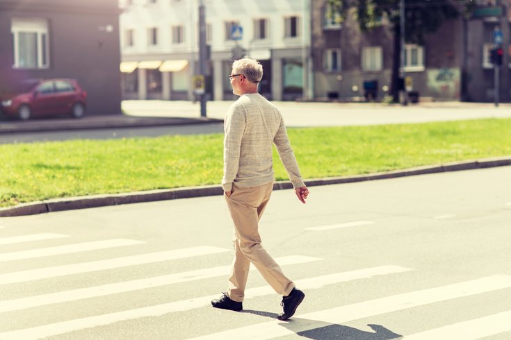 Older Man Walking