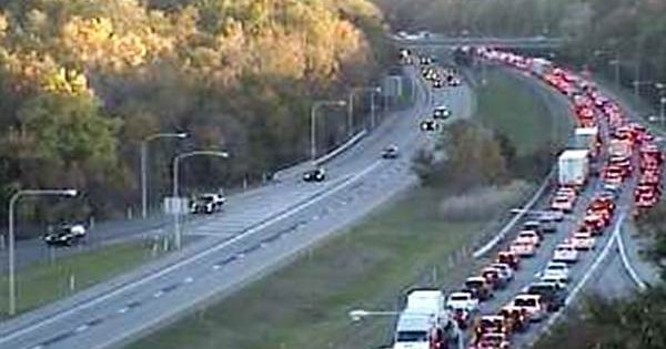 Truck accident backs up traffic for miles on I-95 | PhillyVoice