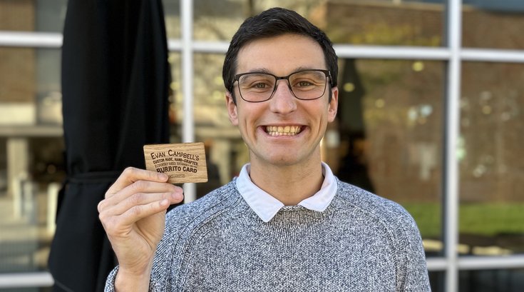 Chipotle celebrity card Philly