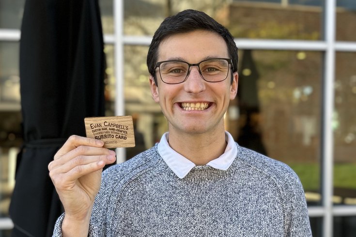 Chipotle celebrity card Philly