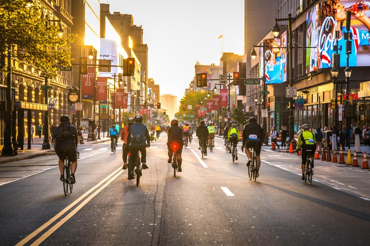 philly bike ride road closures