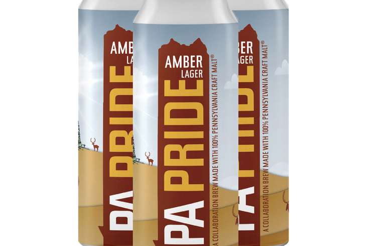 PA Pride beer amber lager