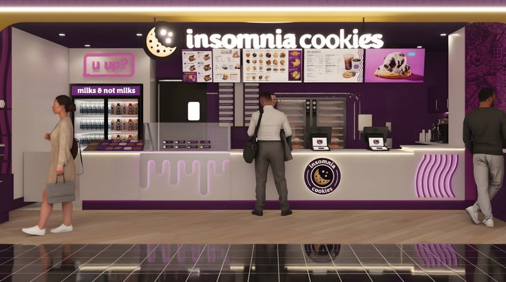 Insomnia Cookies airport