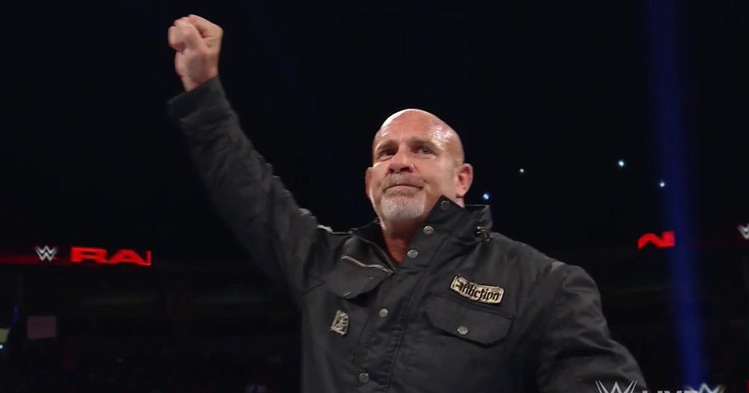 Goldberg accepts Brock Lesnar's WrestleMania challenge: photos