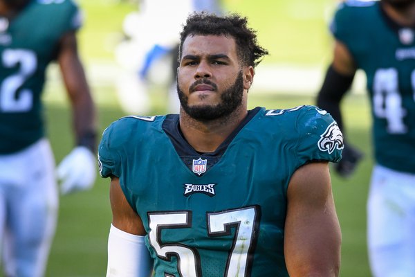 Eagles' T.J. Edwards is expected to miss some time