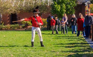 Revolutionary War reenactment