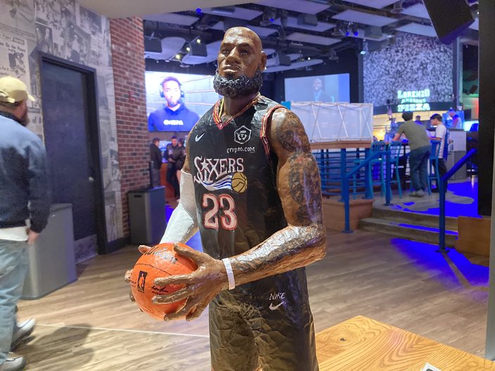 LeBron Statue Two