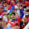 Phillies NLCS officials grease light poles