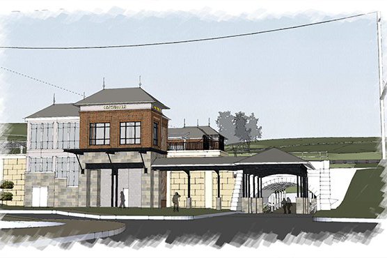 Coatesville train station project
