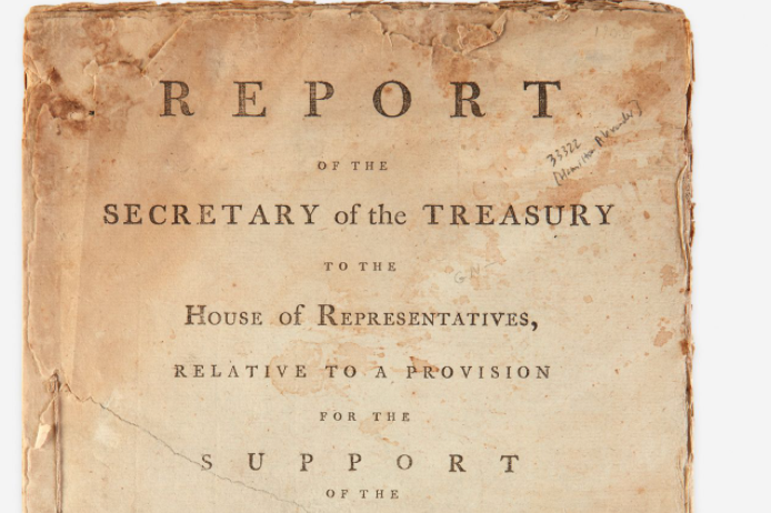 Alexander hamilton best sale secretary of treasury